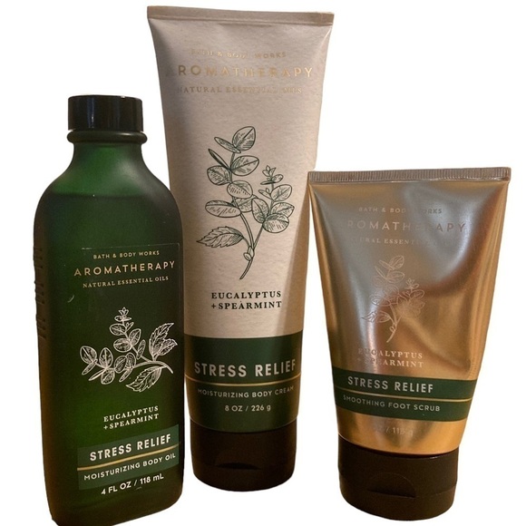Bath & Body Works Stress Relief Eucalyptus Spearmint Lot NWT - Picture 1 of 1
